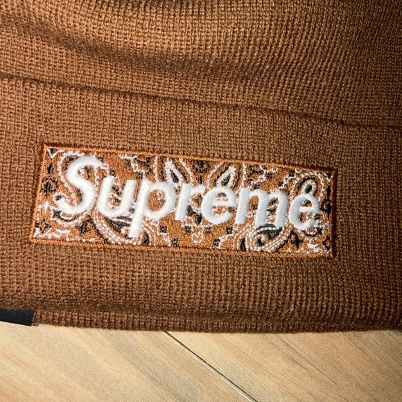 Supreme Paisley Patch Brown Hat - Picture 2 of 9